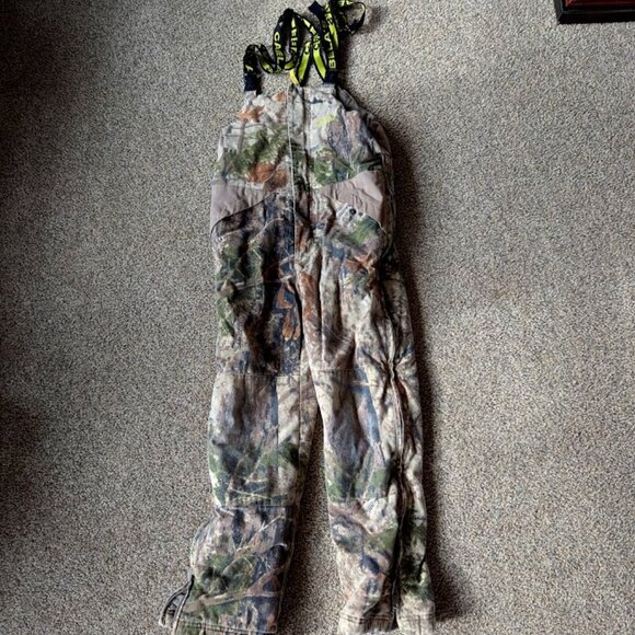 Cabela's Insulated Camo Bib Overalls - Size Large - Picture 1 of 13